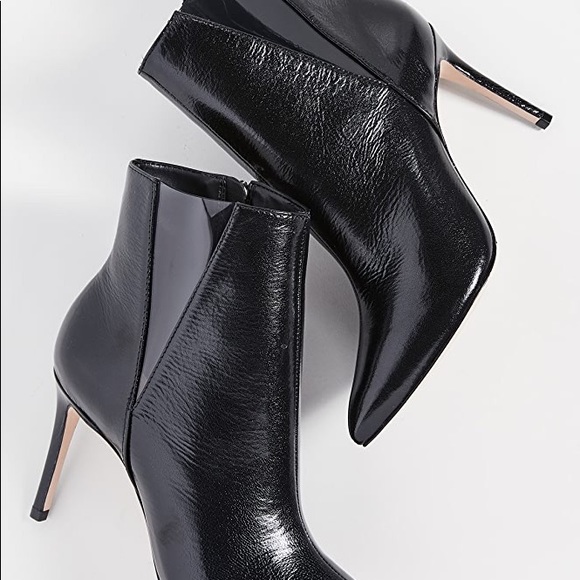 NWT Schutz Adilene Patent Leather Ankle Bootie